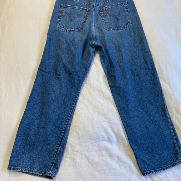 Levi's Ribcage Straight Ankle Size 30 - Picture 3 of 11